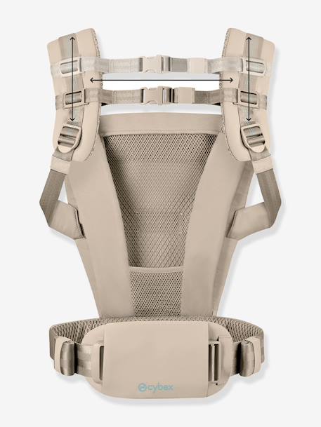 AMYA adjustable ergonomic baby carrier beige+black 