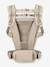 AMYA adjustable ergonomic baby carrier beige+black 