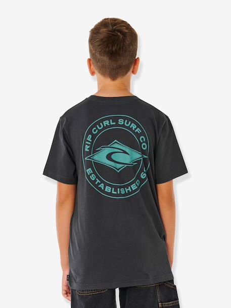 Boys' short-sleeved t-shirt black 