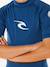 Swim t-shirt blue+navy blue 