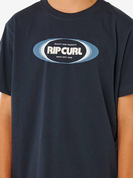 Boys' short-sleeved t-shirt navy blue 