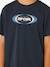 Boys' short-sleeved t-shirt navy blue 