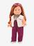 Chic explorer baby doll set bordeaux red 
