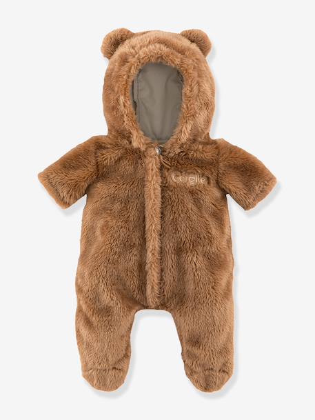 Bear pilot doll clothes brown 