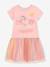 DANAMADE dress with unicorn sequins and tulle skirt for girl rosy 