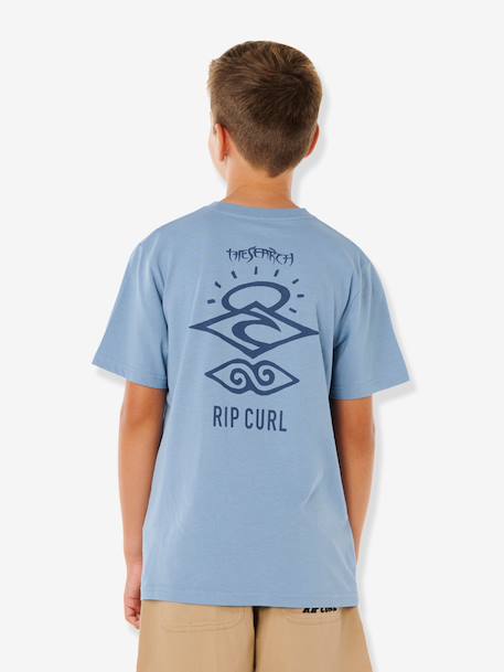 Boys' short-sleeved t-shirt grey blue 
