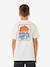 Boys' short-sleeved T-shirt ecru 
