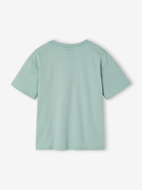 T-shirt with short sleeves Cars grey blue 
