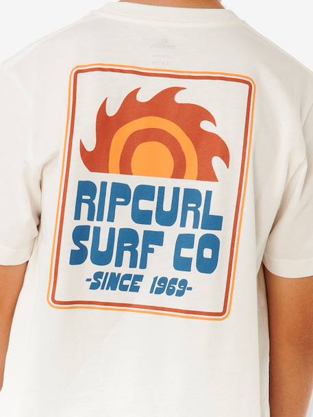 Boys' short-sleeved T-shirt ecru 