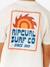 Boys' short-sleeved T-shirt ecru 