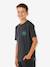 Boys' short-sleeved t-shirt black 