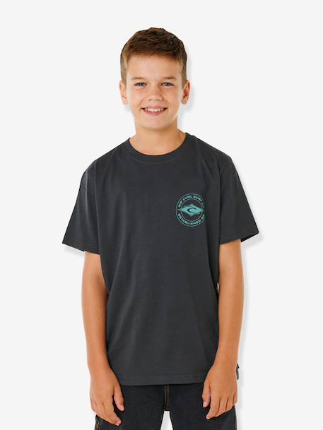 Boys' short-sleeved t-shirt black 