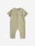 Honeycomb Jumpsuit for Babies sage green 