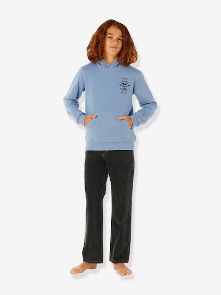 Boys' hooded sweatshirt grey blue 