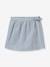 Girls' skort striped blue 