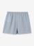 Girls' skort striped blue 