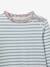 Striped long-sleeved T-shirt light pink 