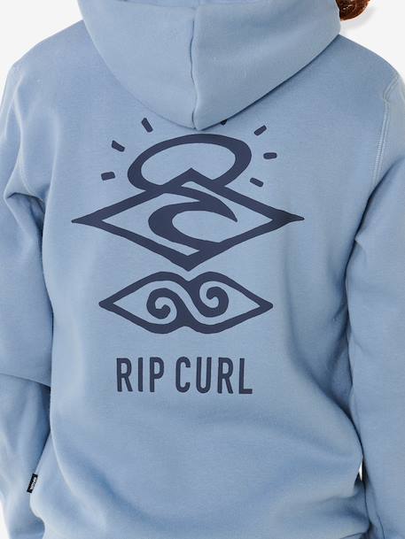 Boys' hooded sweatshirt grey blue 