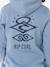 Boys' hooded sweatshirt grey blue 