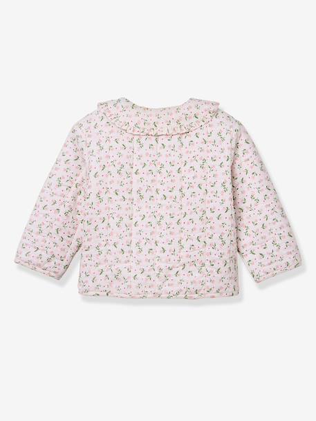 Babys' printed jacket light green 