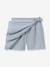 Girls' skort striped blue 