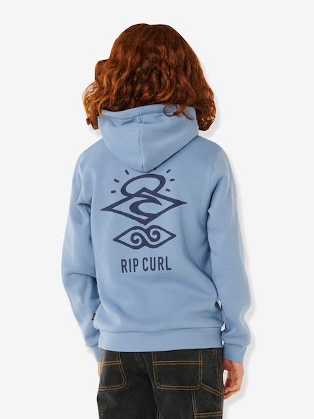 Boys' hooded sweatshirt grey blue 