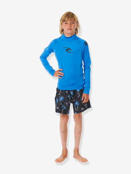 Swim t-shirt blue+navy blue 