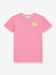 -Slogan t-shirt DANAMADE, pink for girl