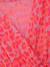 Leopard print dress, frilled skirt, long sleeves DELENA DANAMADE for girl rose 