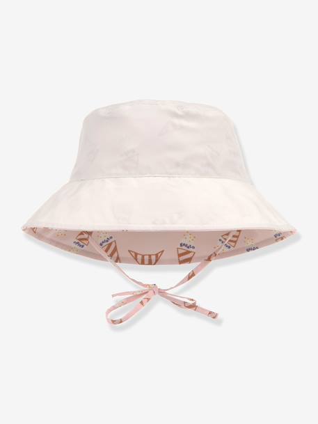 UV protection reversible hat for kids rose 
