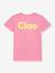 Slogan t-shirt DANAMADE, pink for girl candy pink 