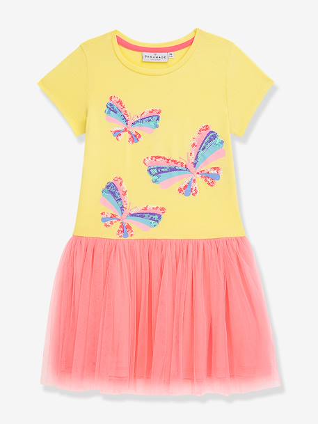 Butterfly tulle skirt dress DANAMADE for girl multicoloured 