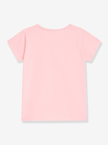 T-shirt with sequin rainbow DANAMADE for girl crystal blue+rosy 
