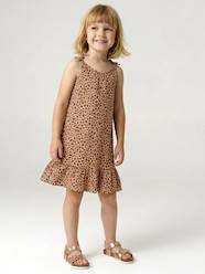 Girls-Girl's fine strap jersey dress