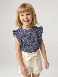 Girls-Girl's short-sleeved t-shirt with frills 