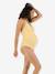 Maternity swimsuit yellow 