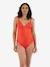 Maternity Swimsuit, Porto Vecchio by CACHE COEUR black+orange 
