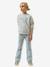 Girl's 'Amour' sweatshirt light blue 