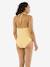 Maternity swimsuit yellow 