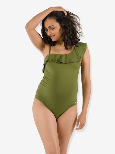 Swimsuit for Maternity, Bloom by CACHE COEUR black+fuchsia+green 