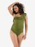 Swimsuit for Maternity, Bloom by CACHE COEUR black+fuchsia+green 