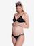 Maternity two-piece swimsuit black 