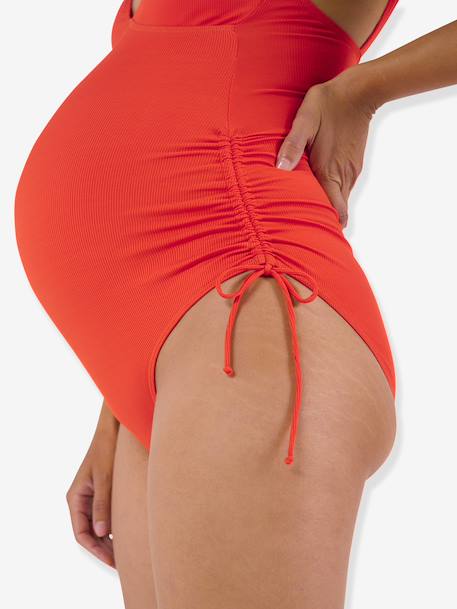 Maternity Swimsuit, Porto Vecchio by CACHE COEUR black+orange 