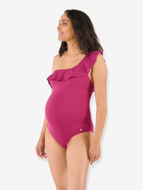 Swimsuit for Maternity, Bloom by CACHE COEUR black+fuchsia+green 