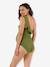 Swimsuit for Maternity, Bloom by CACHE COEUR black+fuchsia+green 