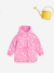 Hooded Raincoat with Magical Motifs for Girls blush+GREEN MEDIUM ALL OVER PRINTED+pale pink+rose+sky blue 