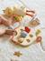 FSC® wooden hen with shape eggs wood 