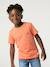 Short Sleeve T-Shirt, for Boys Blue+Green+mango+red+white 