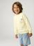 Round-neck long-sleeved sweatshirt for boys aqua green+mango+pale yellow 