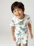 Pack of 2 dinosaur playsuit pyjamas for boys sage green 